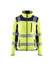 Naisten highvis takki neulottu  BLÅKLÄDER 49672120