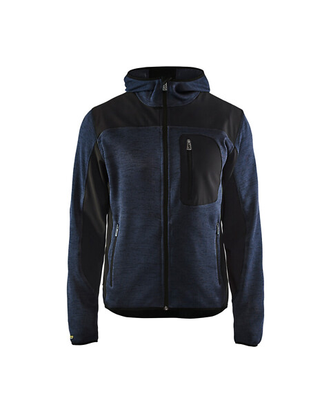 Softshelltakki BLÅKLÄDER 4930 2XL 493021178699 XXL Tumma M.Sin/Musta