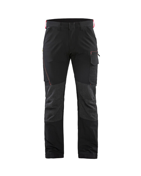 Housut BLÅKLÄDER 4w-STR 1422 D100 142216459956 D100 Musta/Punainen
