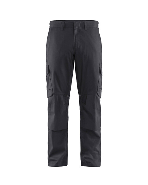 Housut BLÅKLÄDER Polv STR 1448 D100 144818329699 D100 Harmaa/Musta