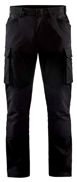 Housut BLÅKLÄDER Stretch 1457 C42 145718309900 C42 musta