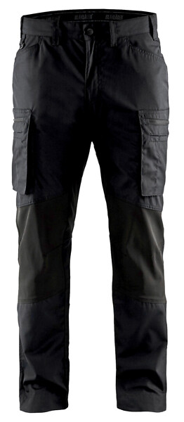 Housut BLÅKLÄDER Stretch 1459 D100 145918459900 D100 Musta