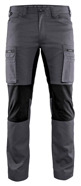 Housut BLÅKLÄDER Stretch 1459 C44 145918459699 C44 harmaa/musta