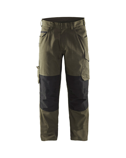 Housut BLÅKLÄDER Stretch 1495 C150 149513304599 C150 T.oliv.vihr/musta