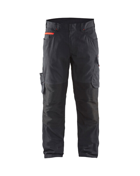 Housut BLÅKLÄDER Stretch 1495 C44 149513309956 C44 musta/pun
