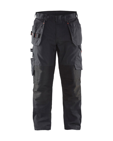 RThousut  Stretch 1496 D120 149613309956 D120 Musta/Punainen