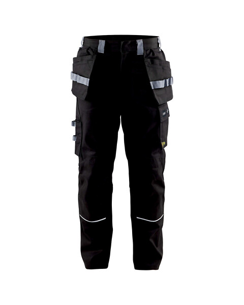 RThousut BLÅKLÄDER palos. 1461 D104 146115169994 D104 Musta/Harmaa
