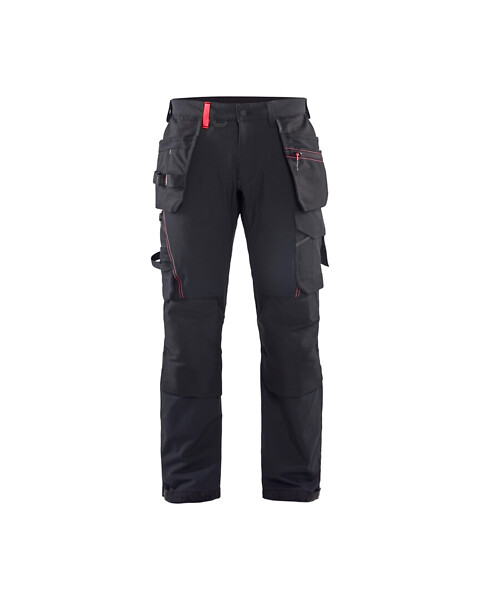 RThousut BLÅKLÄDER 4w-STR 1522 C44 152216459956 C44 musta/pun