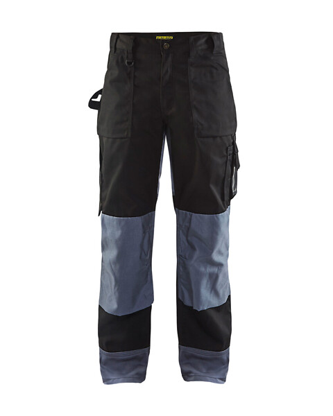 Housut BLÅKLÄDER 1523 D88 152318609994 Musta/Harmaa