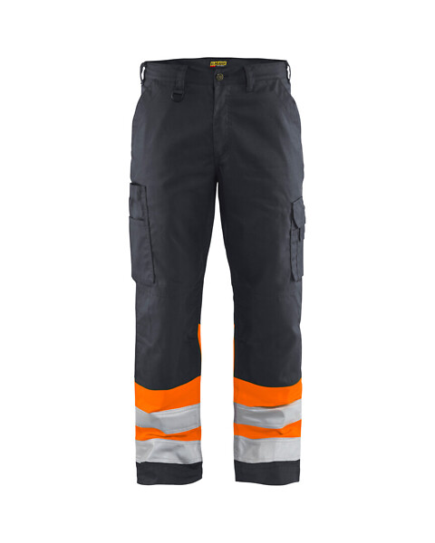 Housut BLÅKLÄDER Hi-Vis 1564 D100 156418119653 D100 harm/Hi-Vis orans