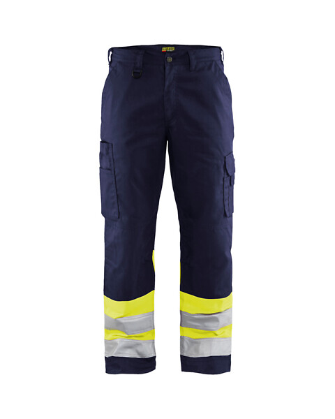 Housut BLÅKLÄDER Hi-Vis 1564 C50 156418118933 C50 M.sin/HVis kelt