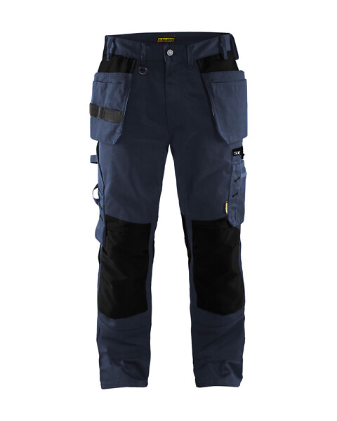 RThousut BLÅKLÄDER 1555 D124 155518608699 D124 Tumma M.Sin/Musta