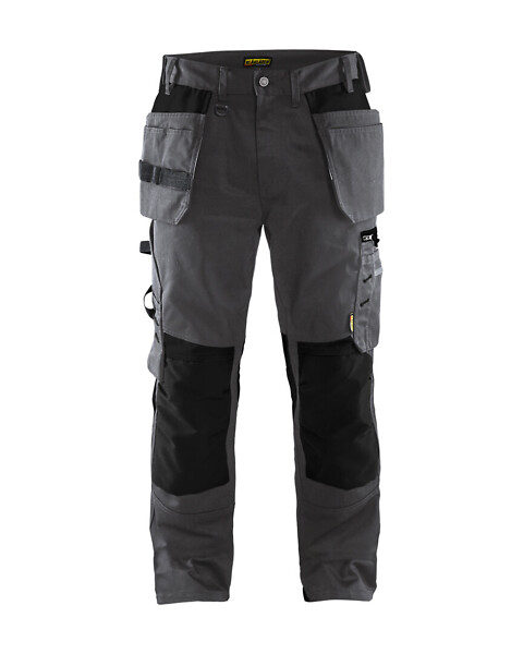 RThousut BLÅKLÄDER 1555 D124 155518609899 D124 T.Harmaa/Musta