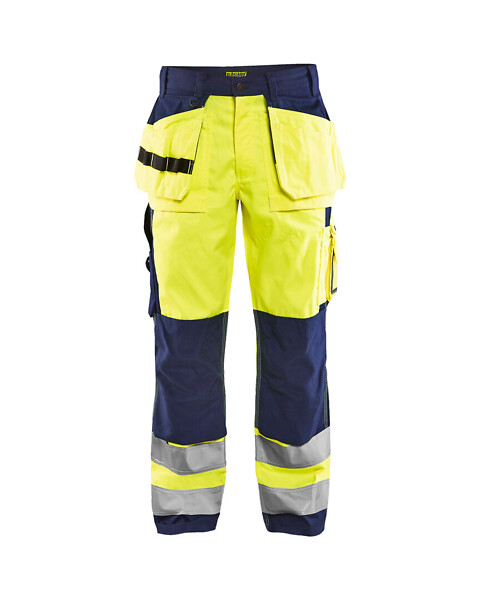 RThousut BLÅKLÄDER Hi-Vis 1533 C60 153318603389 C60 HVis kelt/M.sin