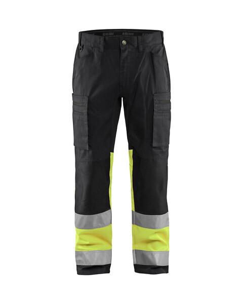 Housut BLÅKLÄDER HVis STR 1551 D116 155118119933 D116 musta/HVis kelt
