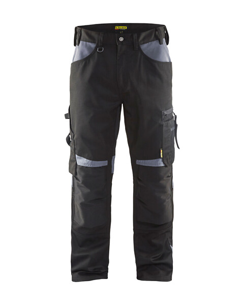 Housut BLÅKLÄDER 1556 C152 155618609994 C152 musta/harmaa