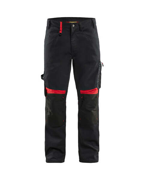 Housut BLÅKLÄDER 1556 D108 155618609956 D108 Musta/Punainen