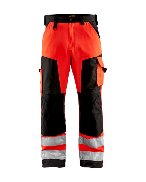 Housut BLÅKLÄDER Hi-Vis 1566 C54 156618115599 C54 HVis pun/musta