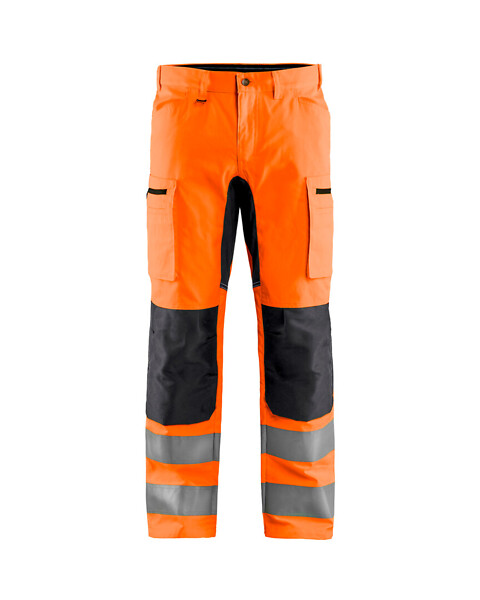Housut BLÅKLÄDER HVis STR 1585 D112 158518115396 D112 Hi-Vis orans/harm