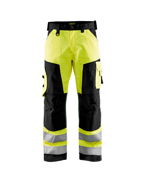 Housut BLÅKLÄDER Hi-Vis 1566 C46 156618113399 C46 HVis kelt/musta