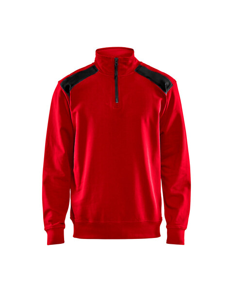 College BLÅKLÄDER vetoket. 3353 2XL 335311585699 XXL Punainen/Musta