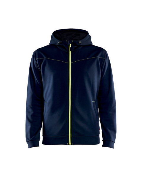 Huppari BLÅKLÄDER vetoket 3363 3XL 336325268633 XXXL DK Navy/ Hv kelt