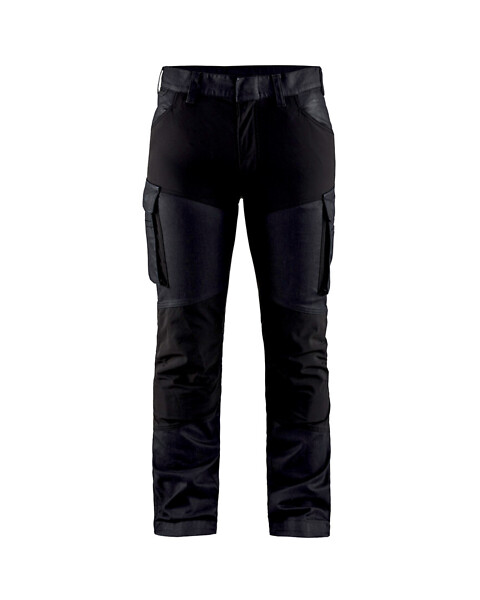 Naisten housut Denim Stretch BLÅKLÄDER 71471147  