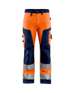 N Housut BLÅKLÄDER Hi-Vis 7155 C34