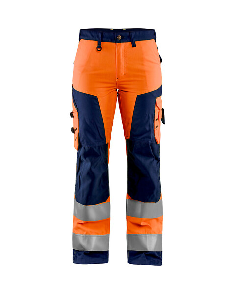 N Housut BLÅKLÄDER Hi-Vis 7155 C36 715518115389 C36 HVis ora/M.sin