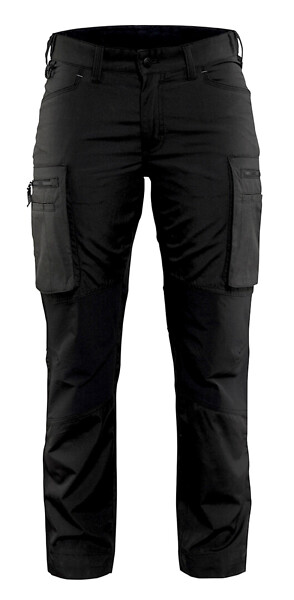 N Housut BLÅKLÄDER Stretch 7159 D22 715918459900 D22 musta