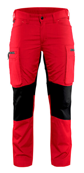 N Housut BLÅKLÄDER Stretch 7159 C32 715918455699 C32 pun/musta