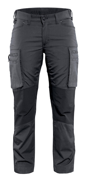 N Housut BLÅKLÄDER Stretch 7159 C38 715918459899 C38 T.harmaa/musta