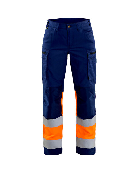 N housut BLÅKLÄDER HV STR 7161 C50 716118118953 C50 M.sin/HVis ora