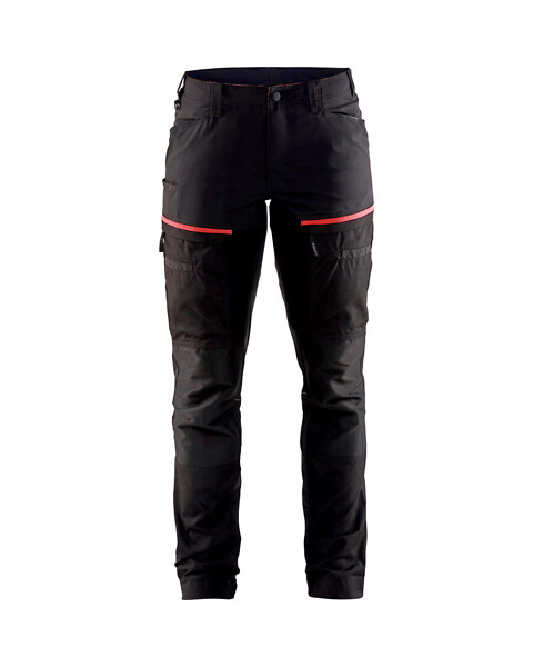 N Housut BLÅKLÄDER Stretch 7166 C32 716618459956 C32 musta/pun