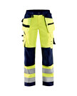 Naisten highvis softshell riipputaskuhousut  BLÅKLÄDER 71672517