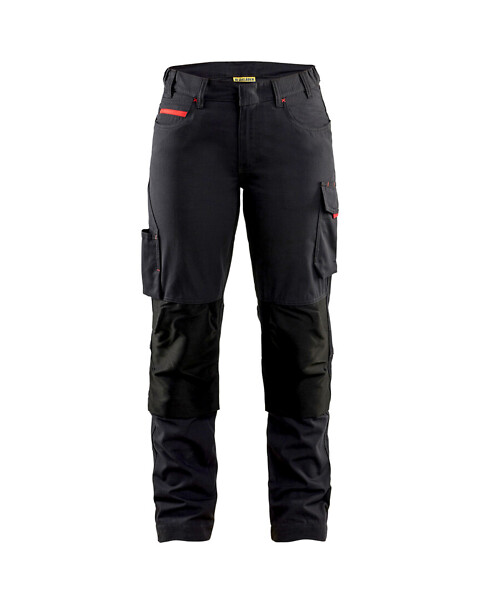 N Housut BLÅKLÄDER Stretch 7195 C46 719513309956 C46 musta/pun