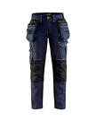 Naisten X1900 riipputaskuhousut stretch BLÅKLÄDER 79901141