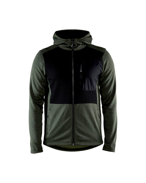 Huppari BLÅKLÄDER vetoket 3540 XS 354025334199 XS Autumn green/Black
