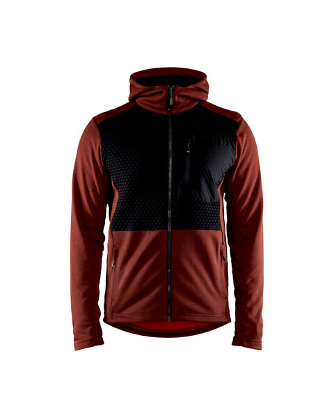 Huppari BLÅKLÄDER vetoket 3540 S 354025335999 S Burned Red/Black