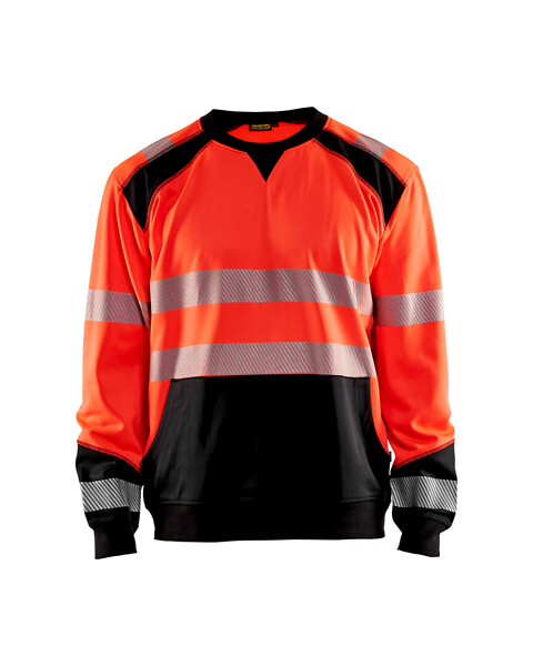 College BLÅKLÄDER Hi-Vis 3541 L 354125285599 L HVis punainen/Musta