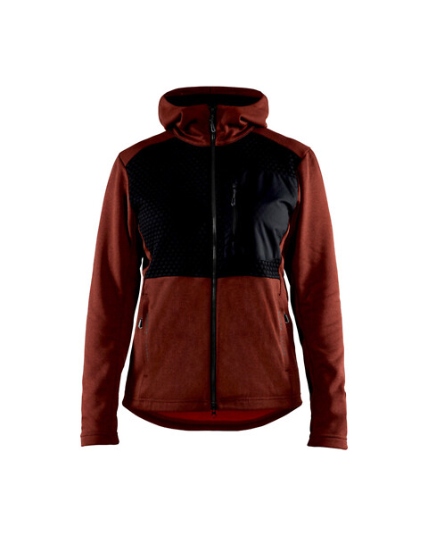 Huppari BLÅKLÄDER vetoket 3542 3XL 354225335999 XXXL Burned Red/Black