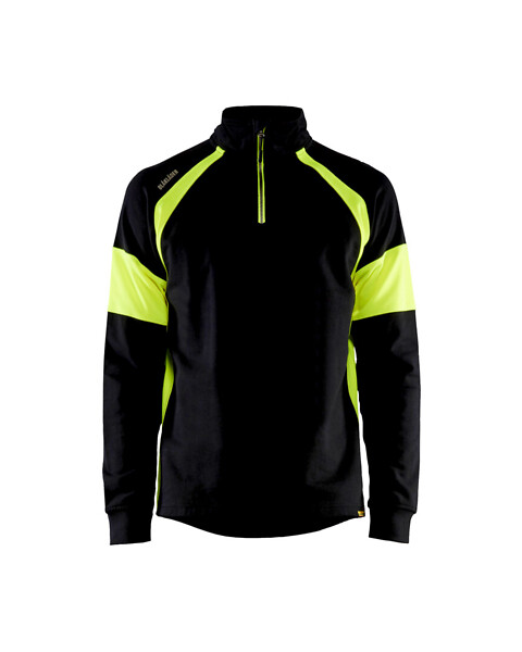 College BLÅKLÄDER HVis 3550 3XL 355011589933 XXXL Musta/HVis kelt.