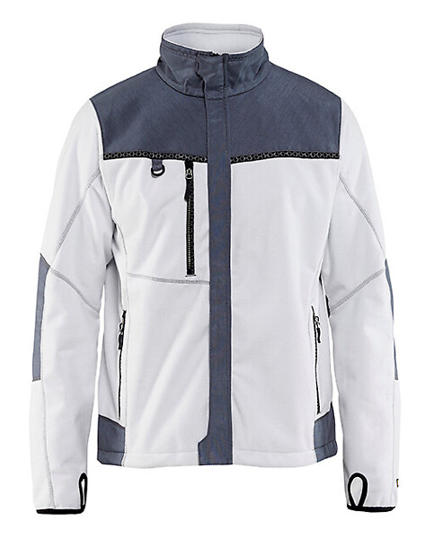 Fleece BLÅKLÄDER tuulenp. 4955 S 495525241094 S Valkoinen/Harmaa