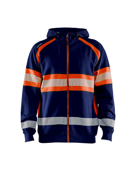Huppari BLÅKLÄDER Hi-Vis 3552 2XL 355211588953 XXL M.Sin/HVis oranssi