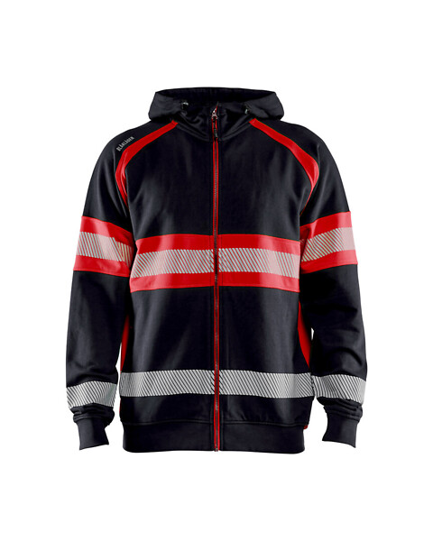 Huppari BLÅKLÄDER Hi-Vis 3552 3XL 355211589955 XXXL Musta/HVis pun.