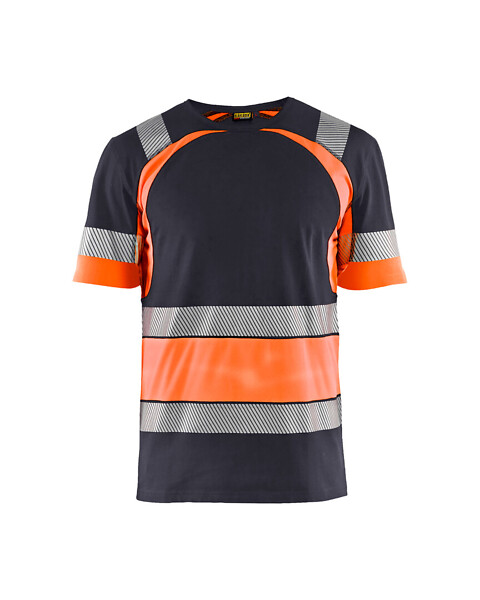 T-paita BLÅKLÄDER Hi-Vis 3421 4XL 342110309653 4XL harm./Hi-Vis orans
