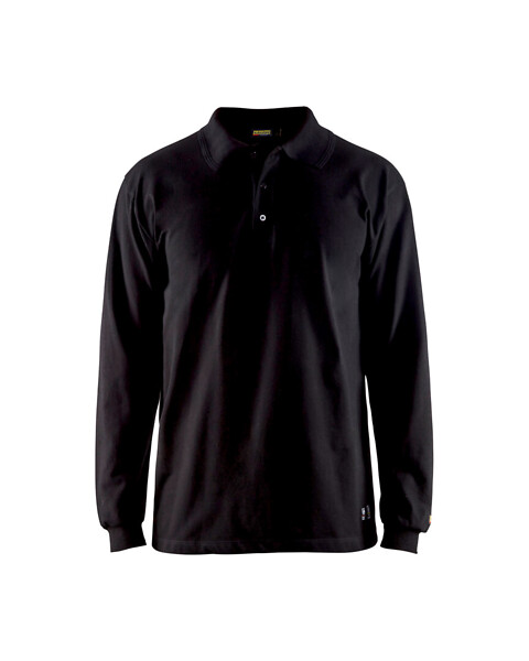 Pitkäh.pikee  palo 3374 4XL 337417269900 4XL Musta