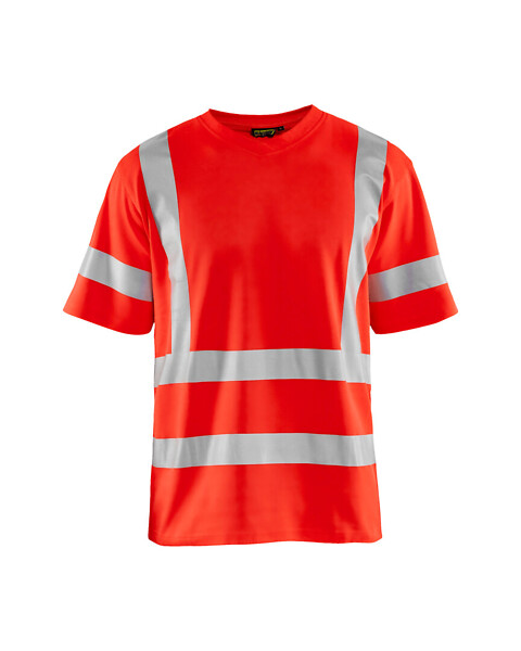 T-paita BLÅKLÄDER HiVis UV 3380 2XL 338010705500 XXL Huomio punainen