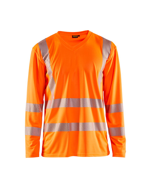 T-paita BLÅKLÄDER HVis UV 3385 M 338510135300 M Huomio oranssi