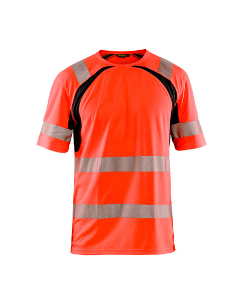 T-paita BLÅKLÄDER HVis UV 3397 4XL 339710135599 4XL HVis pun./Musta